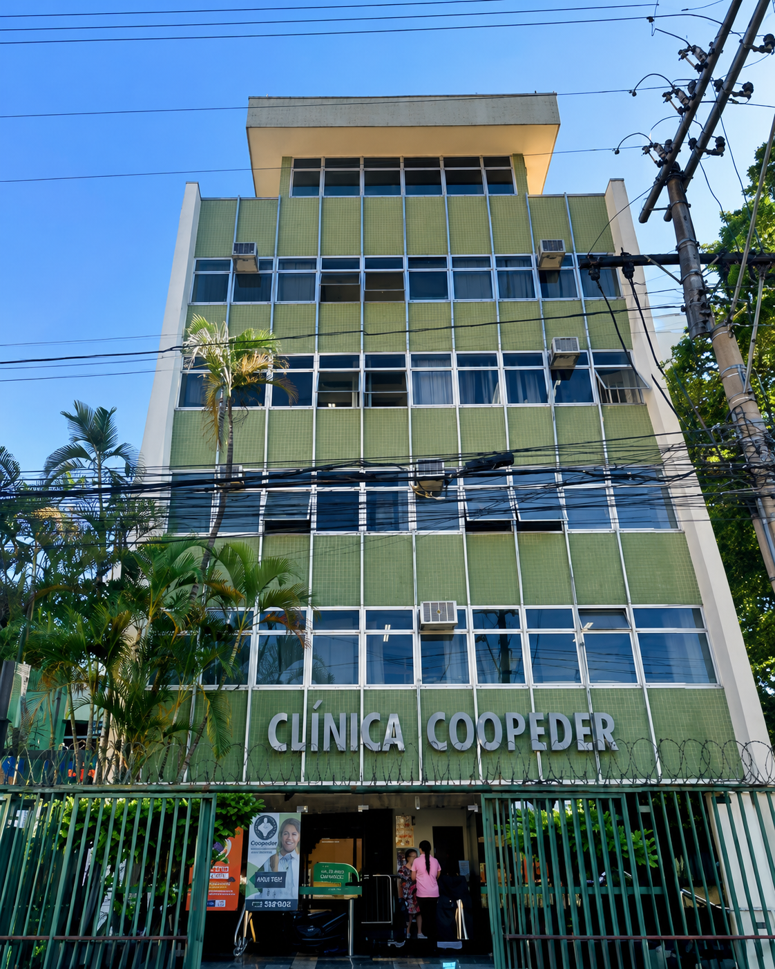 Fachada da Clínica Coopeder